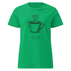 WARM HANDS WARM HEART women’s t-shirt - Irish Green / S - Printoo Shop - 7736571_22178