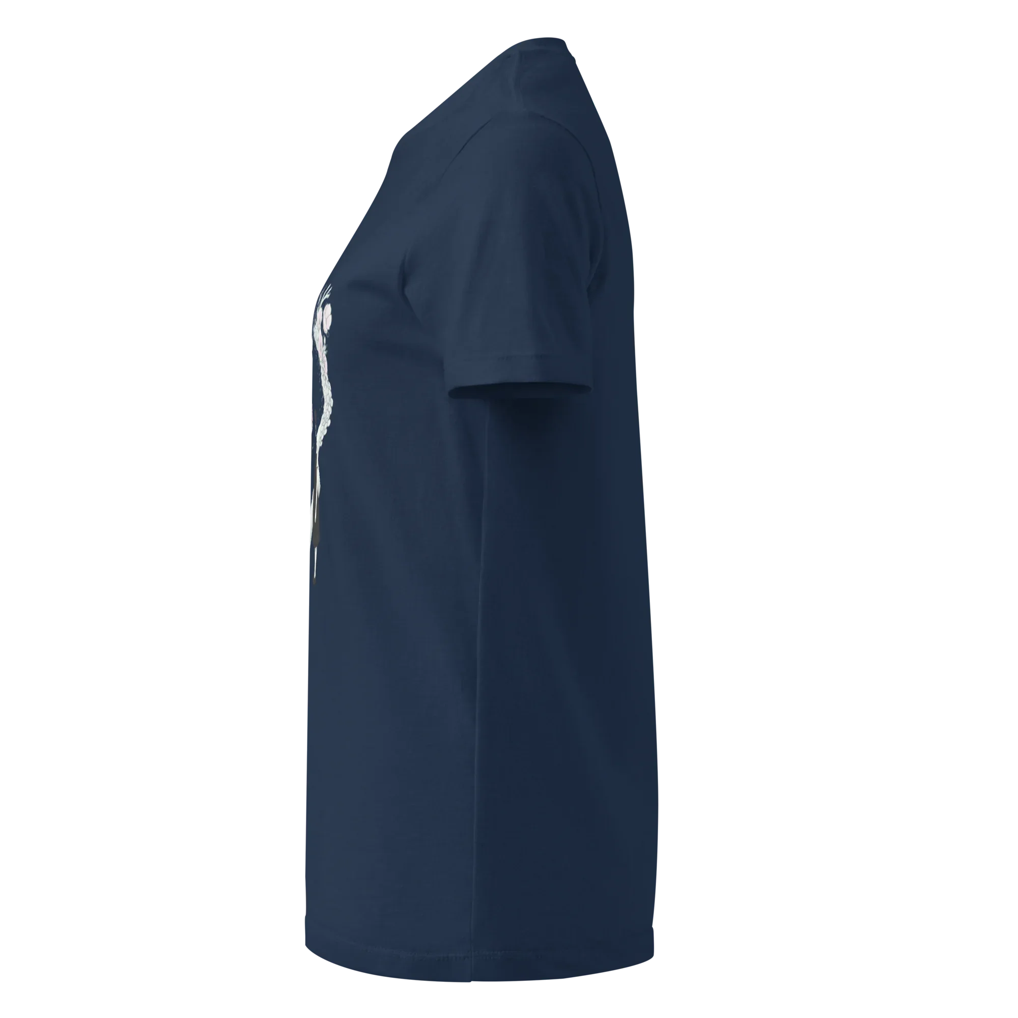 FLOWER HEART GIRL women’s t-shirt - Black / S - Printoo Shop - 3966053_22175