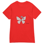 FREEDOM BUTTERFLY women’s t-shirt - Red / S - Printoo Shop - 9013693_22182