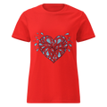 HEART OF DROPLETS women’s t-shirt - Red / S - Printoo Shop - 3670387_22182