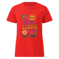 VIVE LIBRE t-shirt - Red / S - Printoo Shop - 6798672_22182