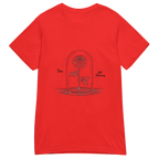 STILL FLOURISHING ROSE women’s t-shirt - Red / S - Printoo Shop - 4700314_22182