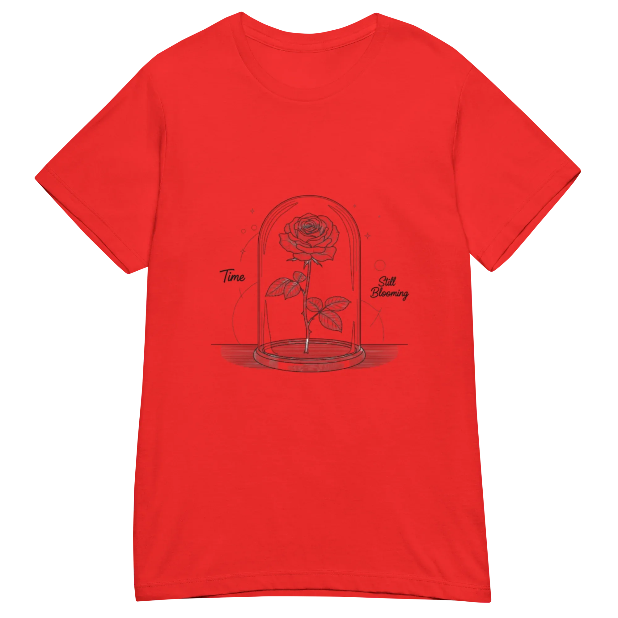 STILL FLOURISHING ROSE women’s t-shirt - - Printoo Shop -