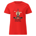 RISE ABOVE EIFFEL TOWER GRAPHIC women’s t-shirt - Red / S - Printoo Shop - 8092445_22182