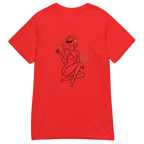 ELEGANCE women’s t-shirt - Red / S - Printoo Shop - 6744344_22182