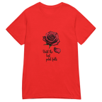UNTIL THE LAST PETAL FALLS women’s t-shirt - Red / S - Printoo Shop - 8256819_22182