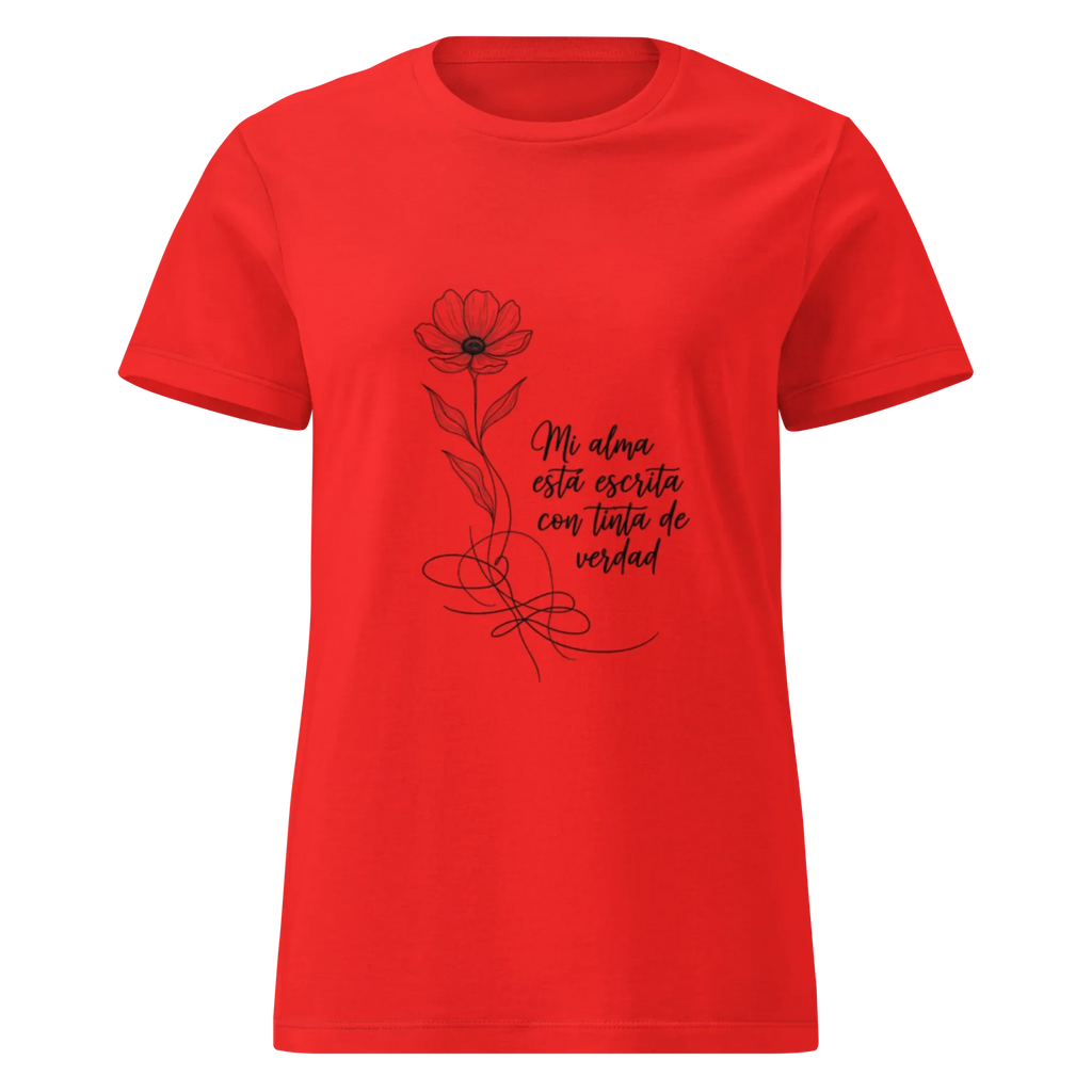 SOUL IN INK women's t-shirt - Red / S - Printoo Shop - 7071320_22182