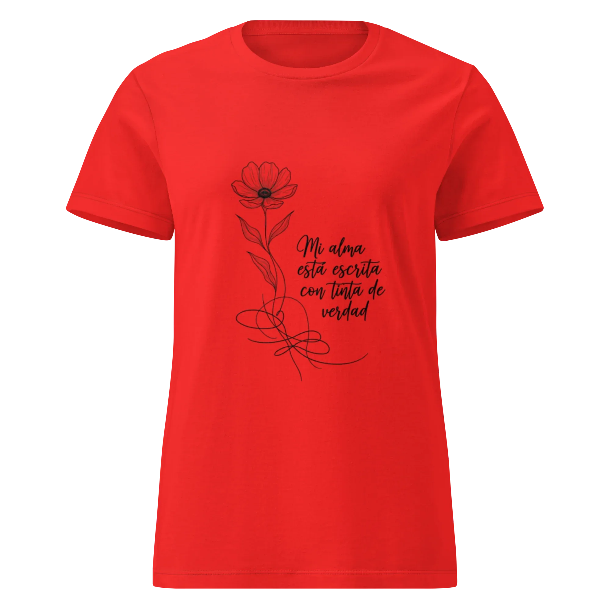 SOUL IN INK women's t-shirt - Red / S - Printoo Shop - 7071320_22182