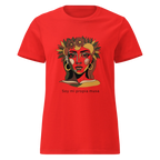 I AM MY OWN MESU women's t-shirt - Red / S - Printoo Shop - 4247224_22182