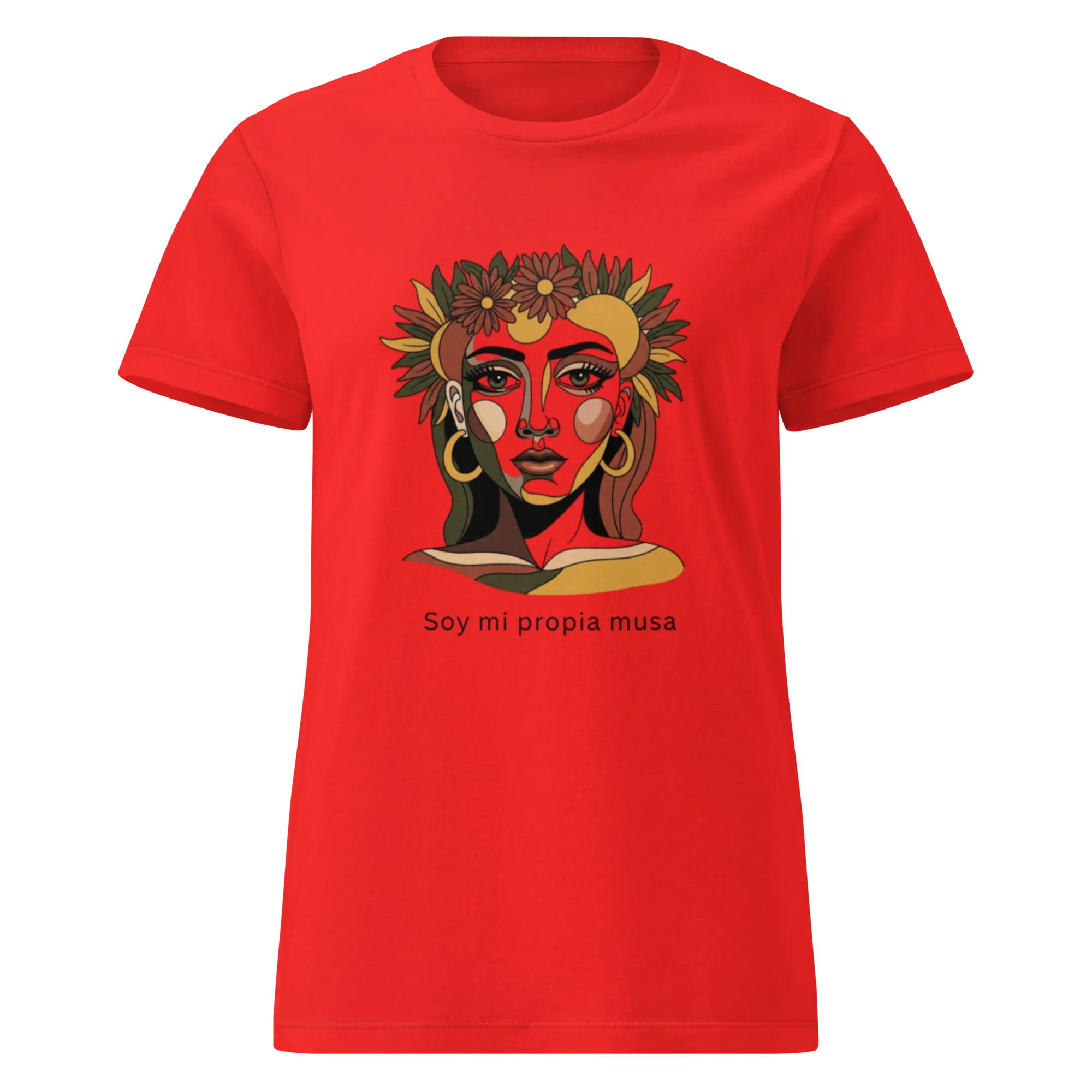 I AM MY OWN MESU women's t-shirt - Red / S - Printoo Shop - 4247224_22182