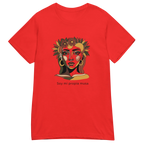 I AM MY OWN MESU women's t-shirt - Red / S - Printoo Shop - 4247224_22182