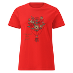 SELF-CARE MOTIVATION women'st-shirt - Red / S - Printoo Shop - 3709809_22182