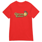 LEMON women’s t-shirt - Red / S - Printoo Shop - 8169444_22182