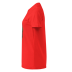 HEART OF A LION women’s t-shirt - Red / S - Printoo Shop - 5041022_22182