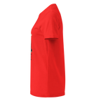 RISE ABOVE EIFFEL TOWER GRAPHIC women’s t-shirt - Red / S - Printoo Shop - 8092445_22182