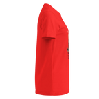 RISE ABOVE EIFFEL TOWER GRAPHIC women’s t-shirt - Red / S - Printoo Shop - 8092445_22182