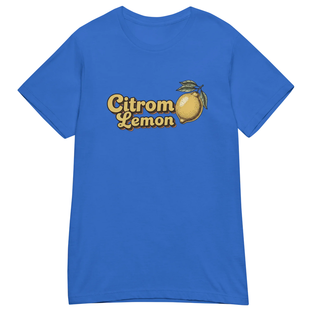 LEMON women’s t-shirt - Red / S - Printoo Shop - 8169444_22182