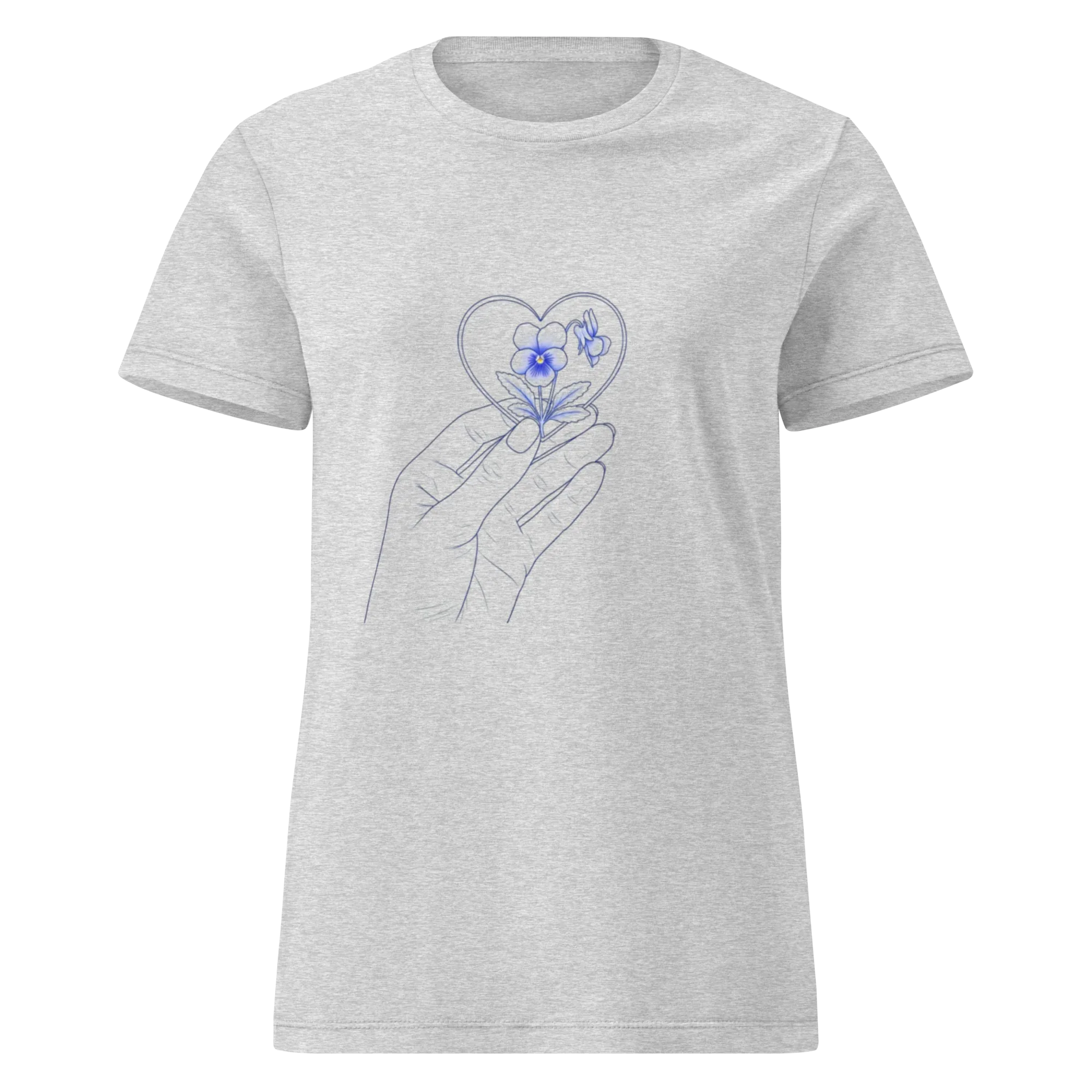 HEART & VIOLET women’s t-shirt - - Printoo Shop -