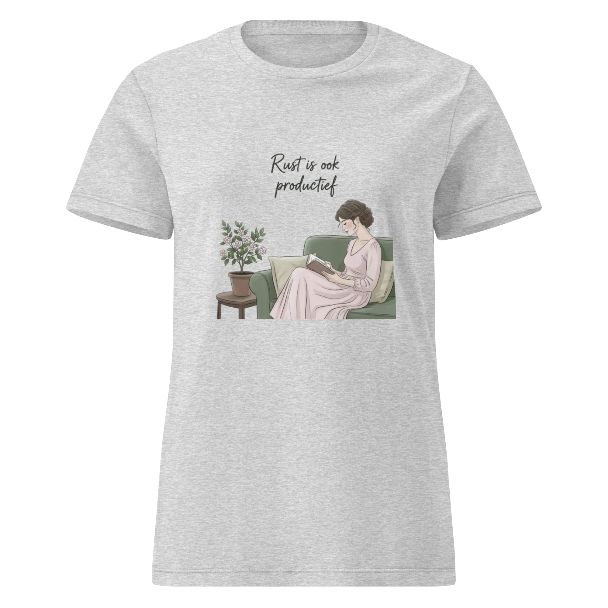 REST IS ALSO PRODUCTIVE women’s t-shirt - - Printoo Shop -