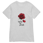 UNTIL THE LAST PETAL FALLS women’s t-shirt - Red / S - Printoo Shop - 8256819_22182