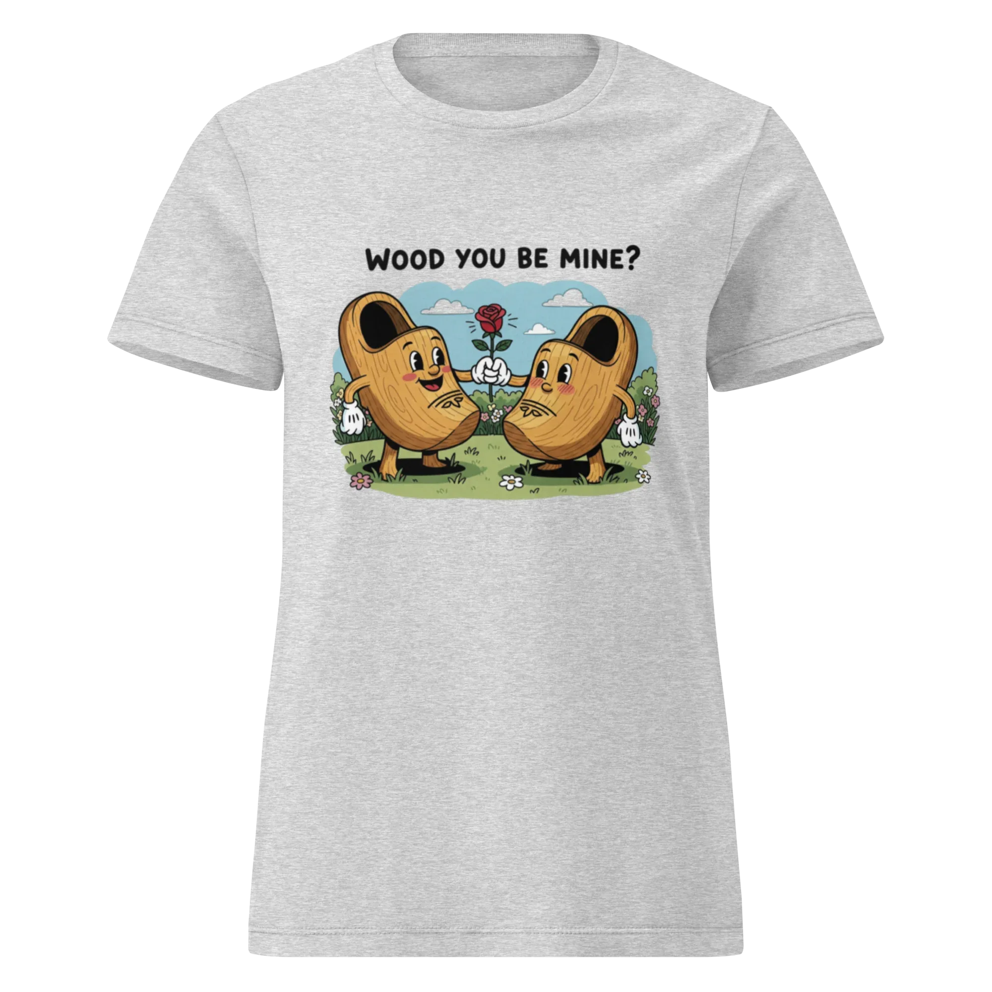 WOOD YOU BE MINE? women's t-shirt - - Printoo Shop -