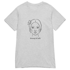 STRONG & SOFT women's t-shirt - Red / S - Printoo Shop - 1012977_22182