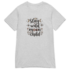 STAY WILD MOON CHILD women's t-shirt - Red / S - Printoo Shop - 2005728_22182