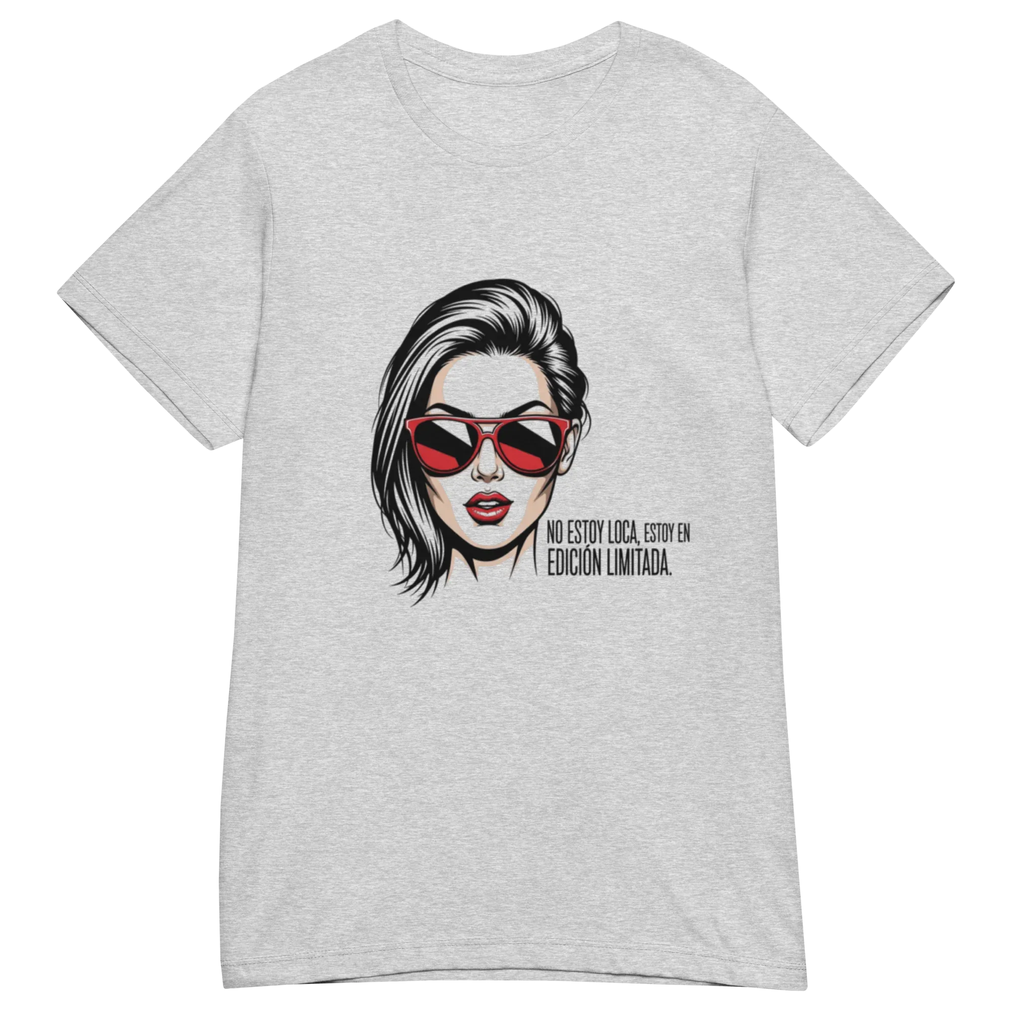 NO ESTOY LOCA women's t-shirt - Red / S - Printoo Shop - 8408217_22182
