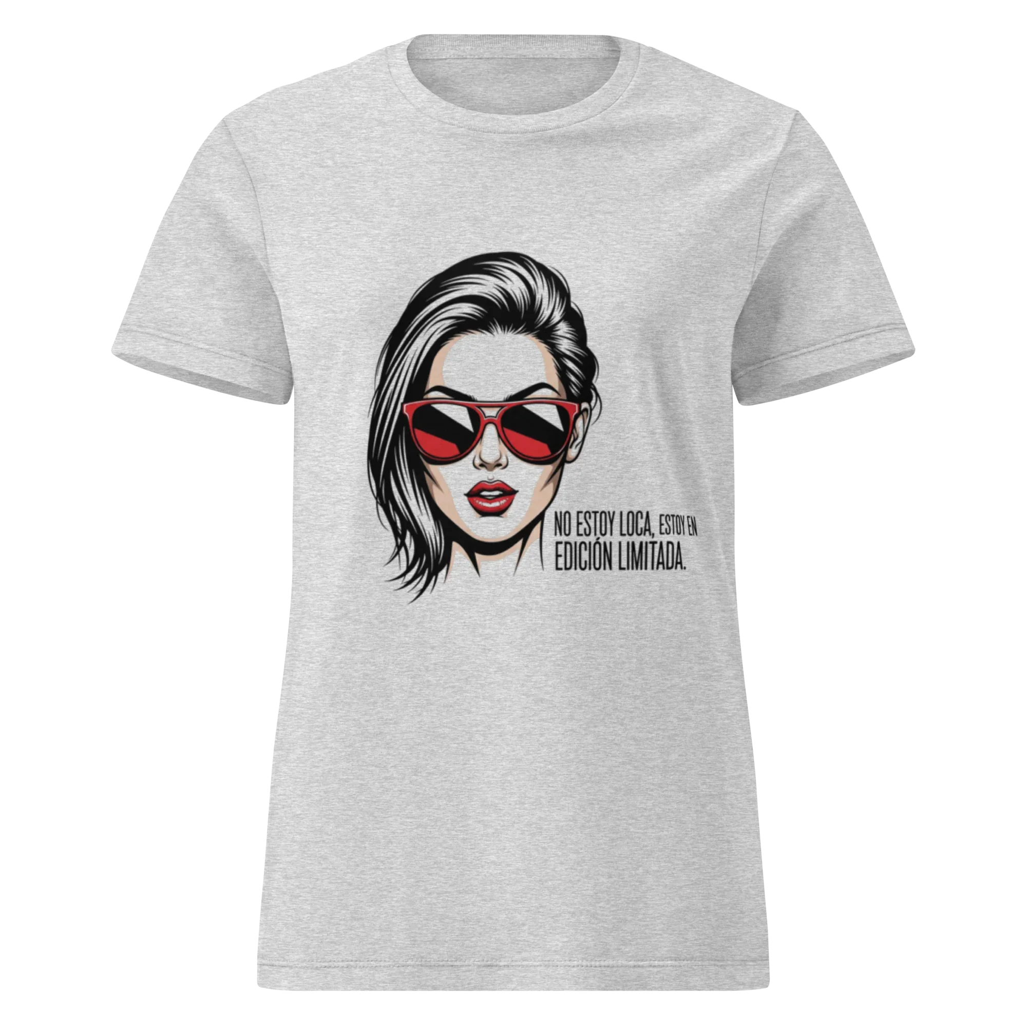 NO ESTOY LOCA women's t-shirt - Sport Grey / S - Printoo Shop - 8408217_22181