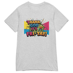 THANK GOD IT'S FRI-YAY women's t-shirt - Red / S - Printoo Shop - 3045472_22182