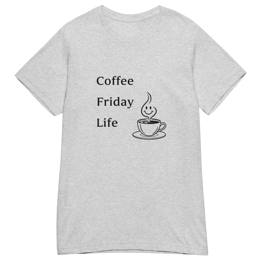 COFFEE FRIDAY LIFE women’s t-shirt - Heliconia / S - Printoo Shop - 1192381_22177
