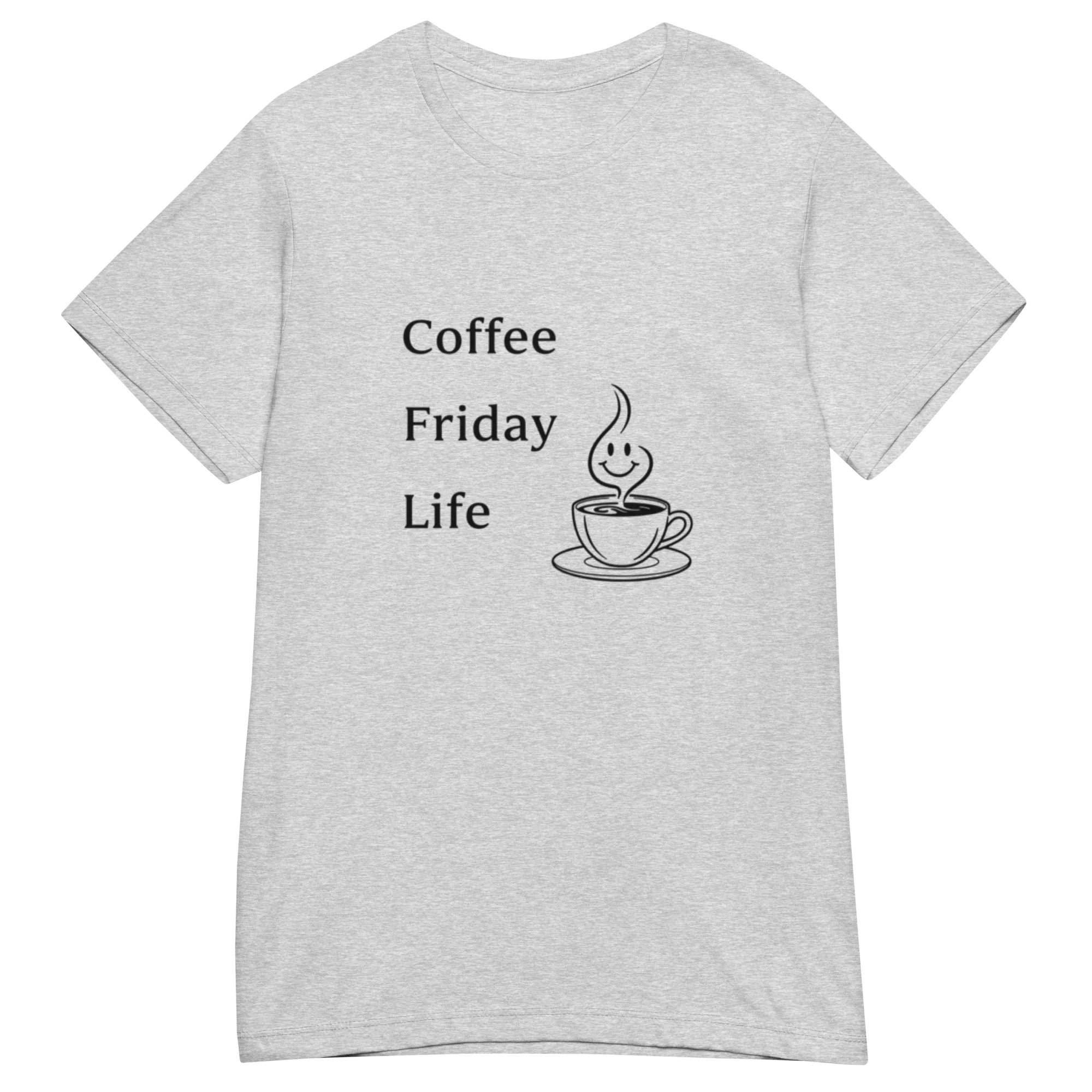 COFFEE FRIDAY LIFE women’s t-shirt - Heliconia / S - Printoo Shop - 1192381_22177