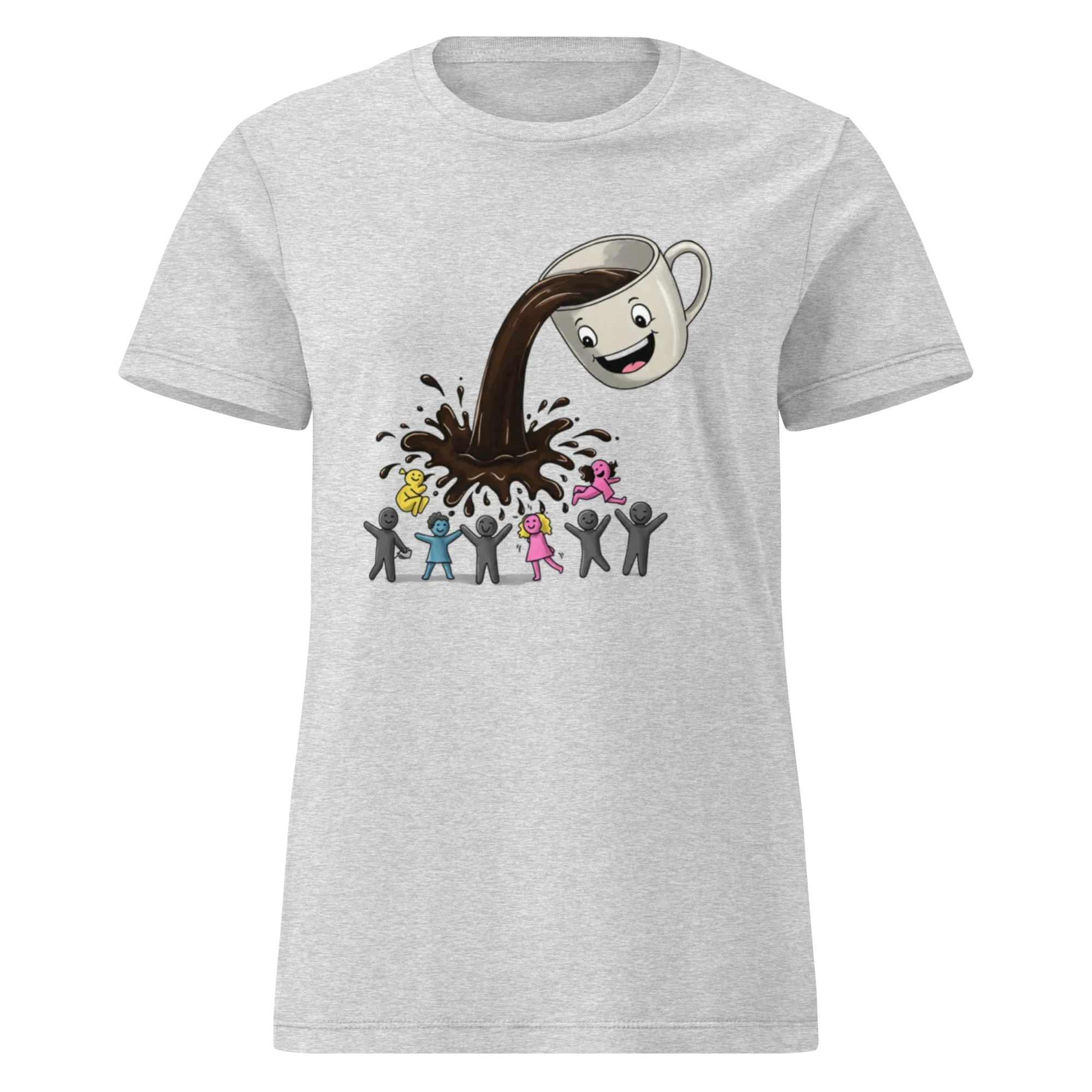 COFFEE RAIN women’s t-shirt - - Printoo Shop -