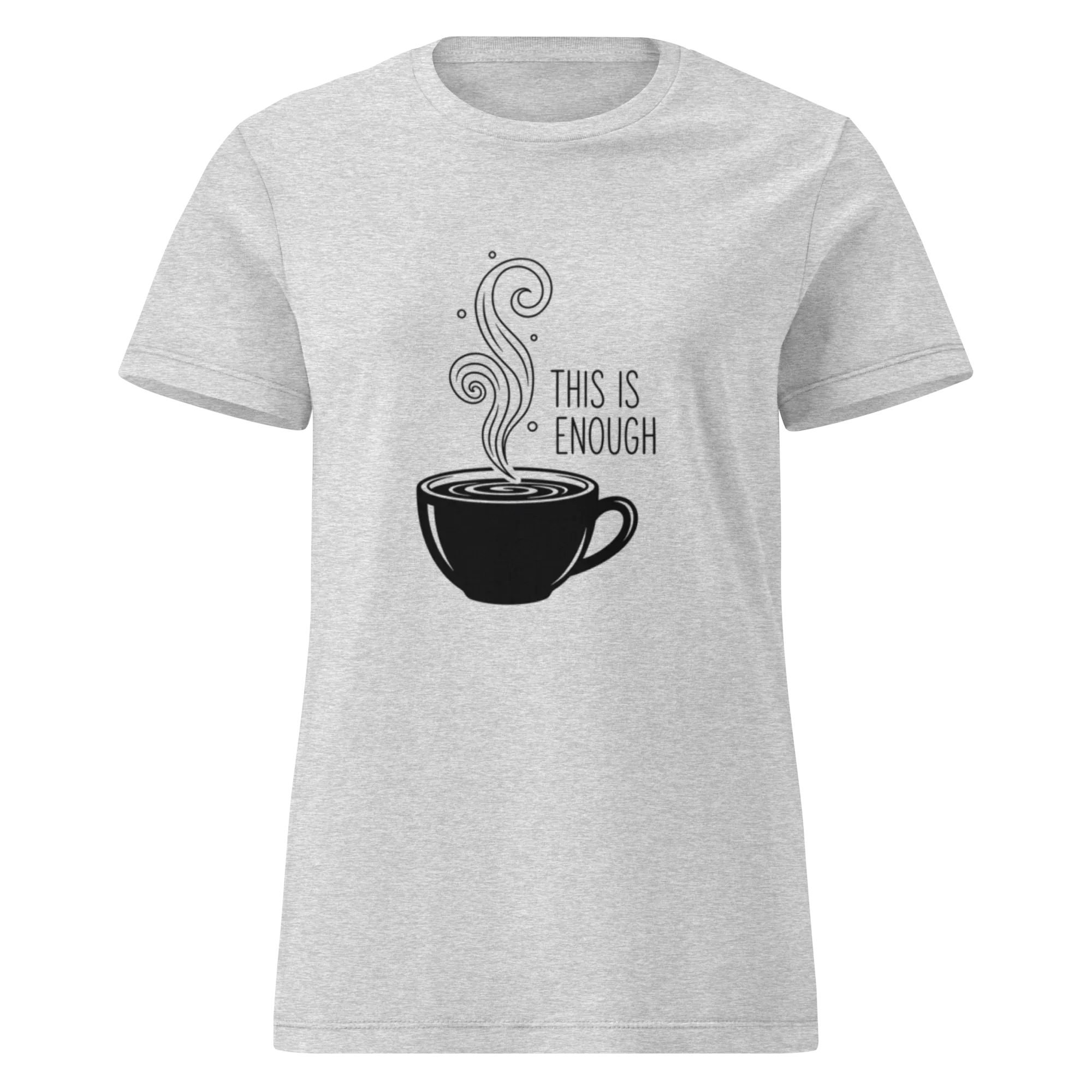 THIS IS ENOUGH women’s t-shirt - - Printoo Shop -