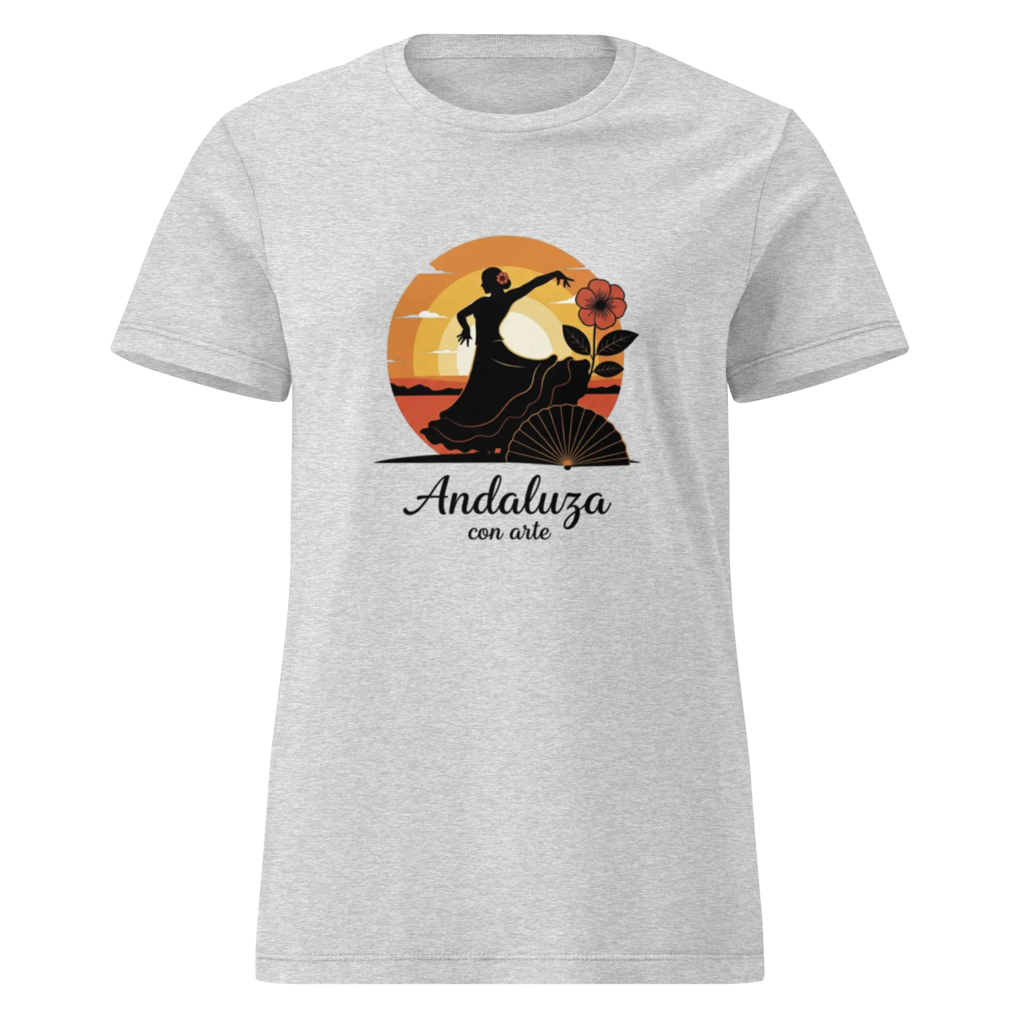 ANDALUZA CON ARTE women’s t-shirt - Printoo Shop - - t-shirt, unisex, Women's Basic Softstyle T-Shirt | Gildan 64000L