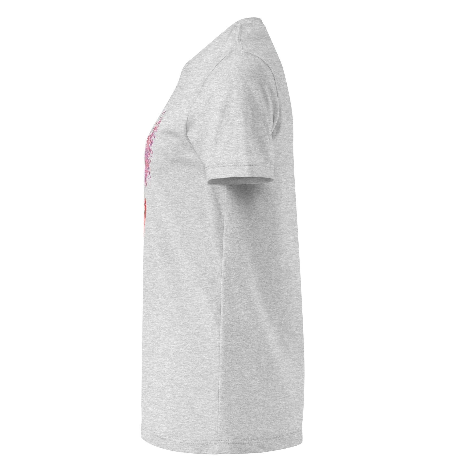 FIRE & BLOOM women's t-shirt - Heliconia / S - Printoo Shop - 6928077_22177