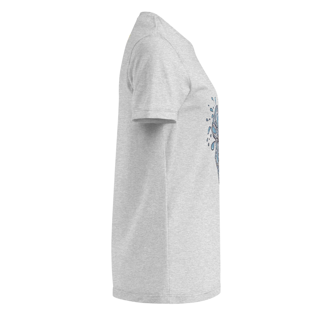 HEART OF DROPLETS women’s t-shirt - Red / S - Printoo Shop - 3670387_22182