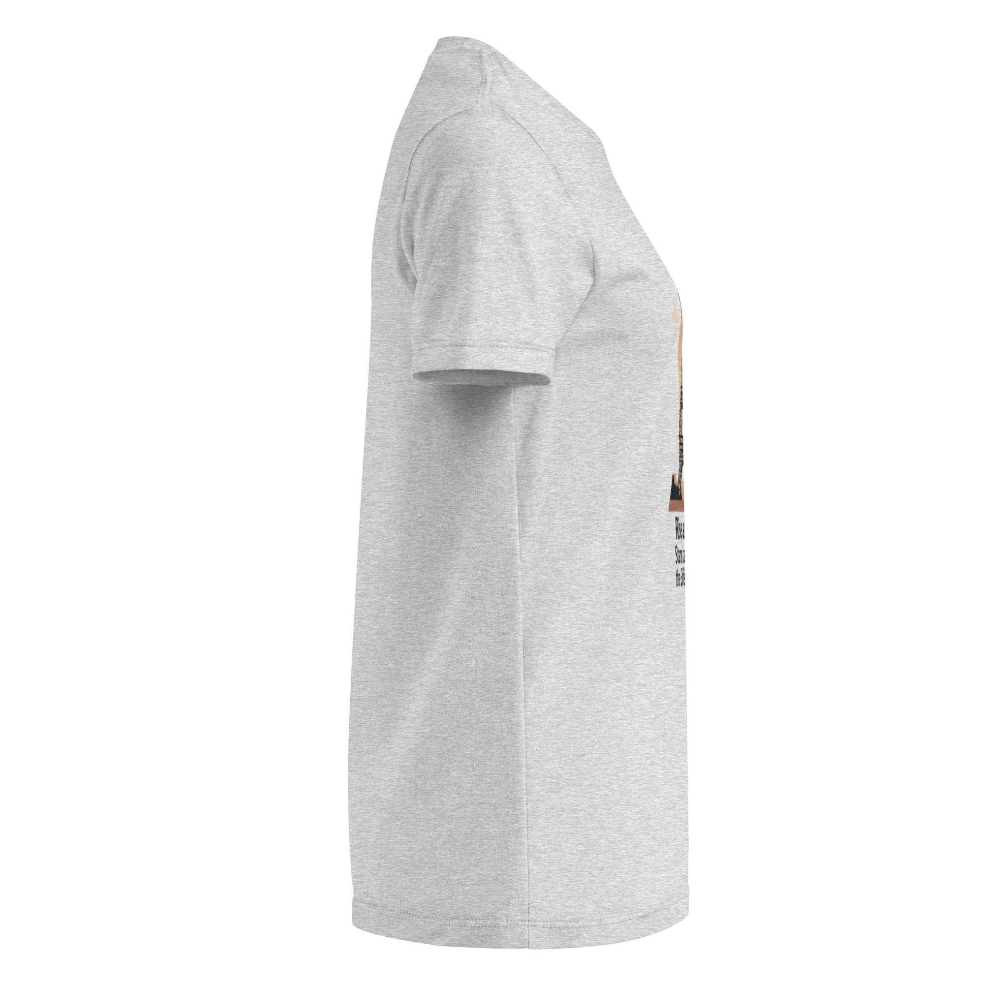 RISE ABOVE EIFFEL TOWER GRAPHIC women’s t-shirt - Red / S - Printoo Shop - 8092445_22182