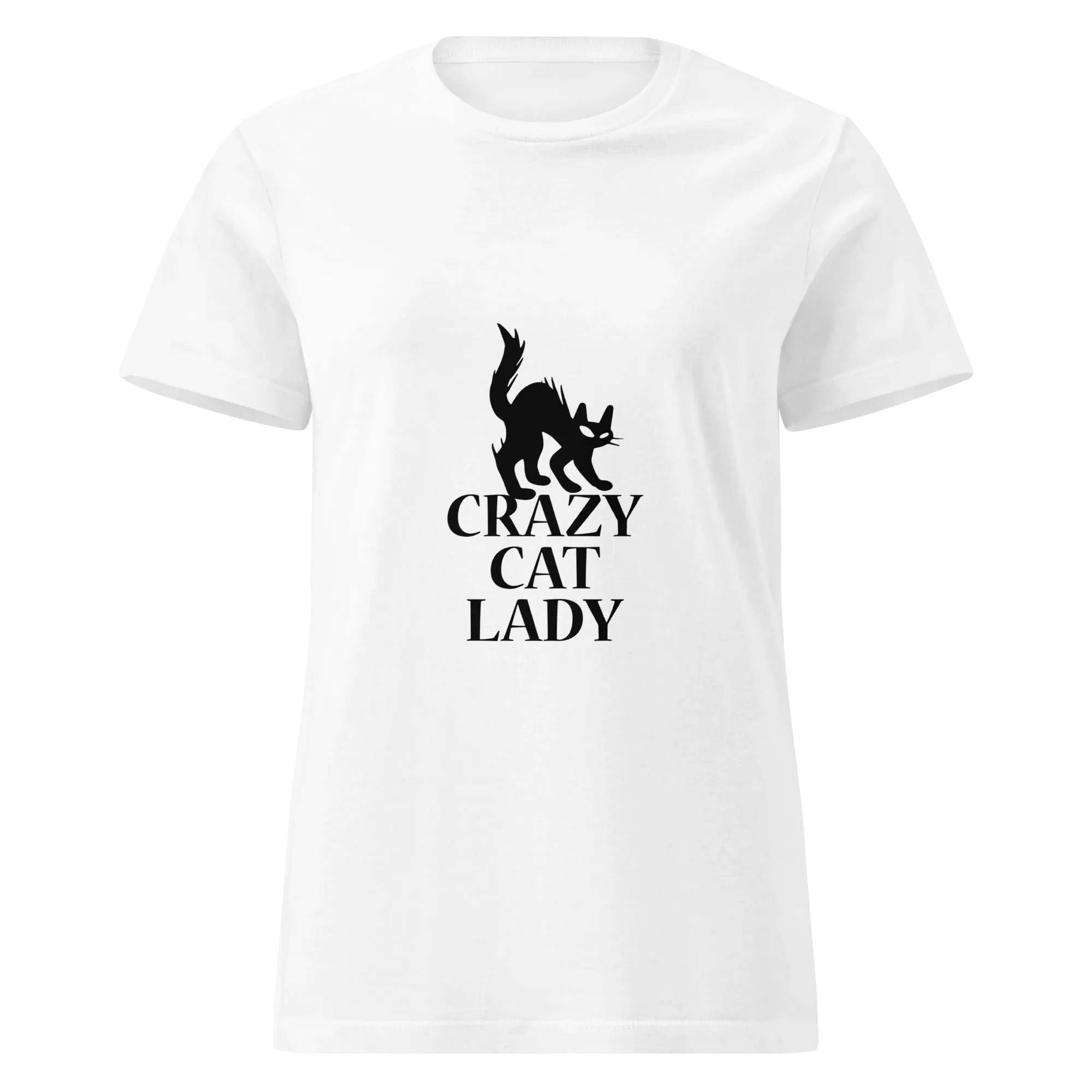 CRAZY CAT LADY women's t-shirt - Printoo Shop - - cat t-shirts, women, Women's Basic Softstyle T-Shirt | Gildan 64000L