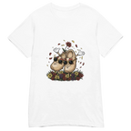 HAPPY FRIENDS women’s t-shirt - Red / S - Printoo Shop - 1206472_22182