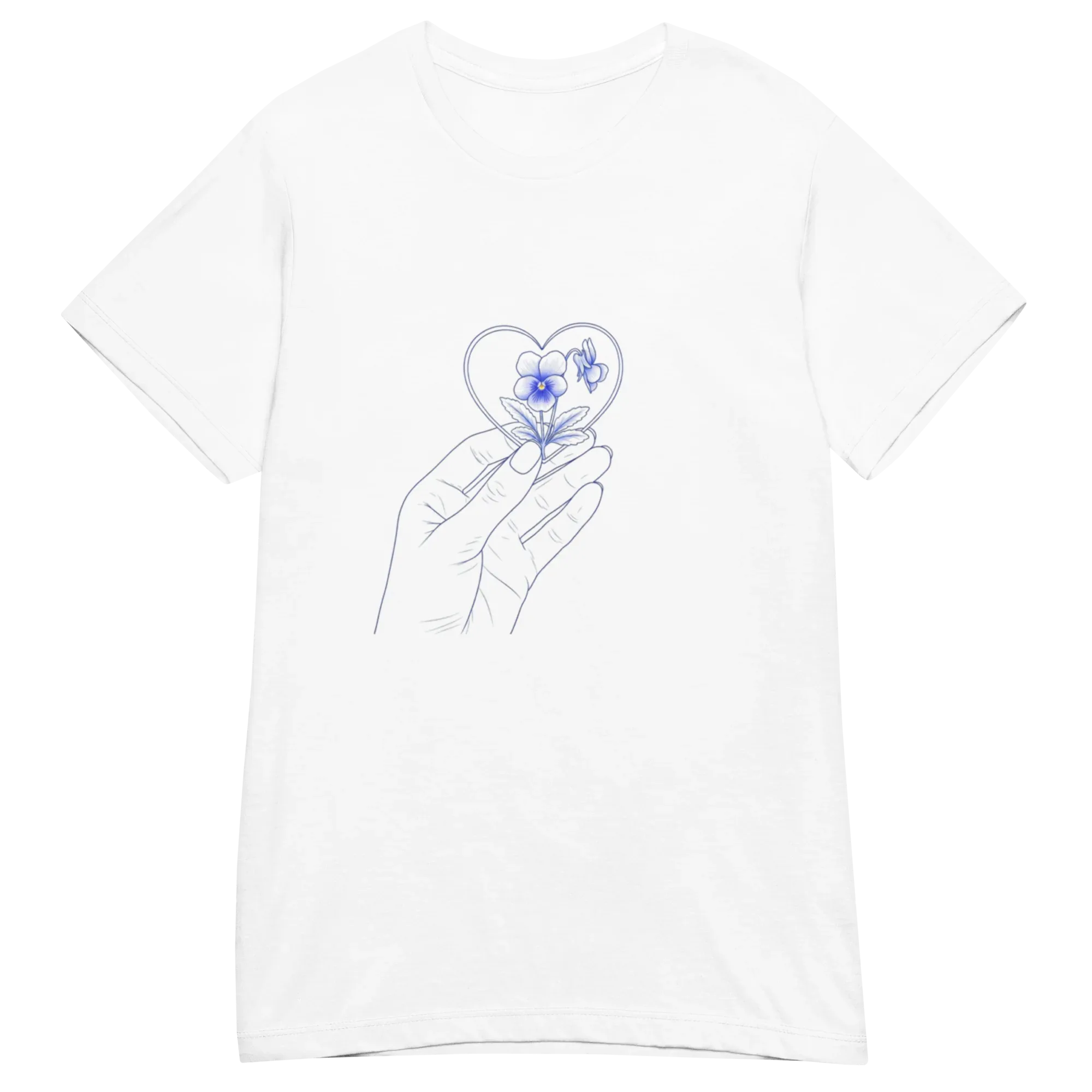 HEART & VIOLET women’s t-shirt - Charcoal / S - Printoo Shop - 4565508_22176