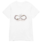 DOVE FLORAL SYMBOL women’s t-shirt - Red / S - Printoo Shop - 9945865_22182