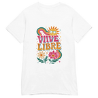 VIVE LIBRE t-shirt - Red / S - Printoo Shop - 6798672_22182