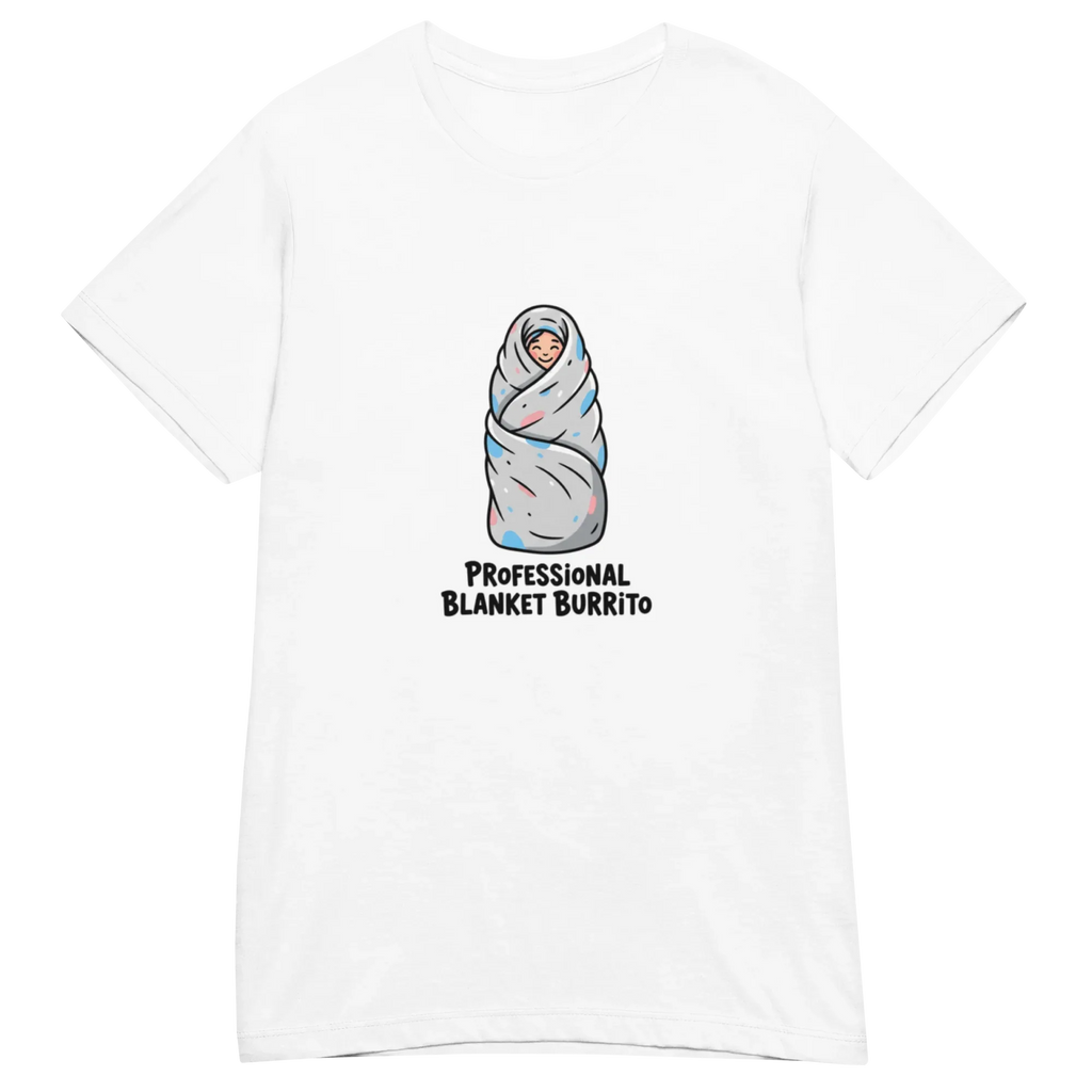 PROFESSIONAL BLANKET BURRITO women’s t-shirt - Heliconia / S - Printoo Shop - 4858127_22177