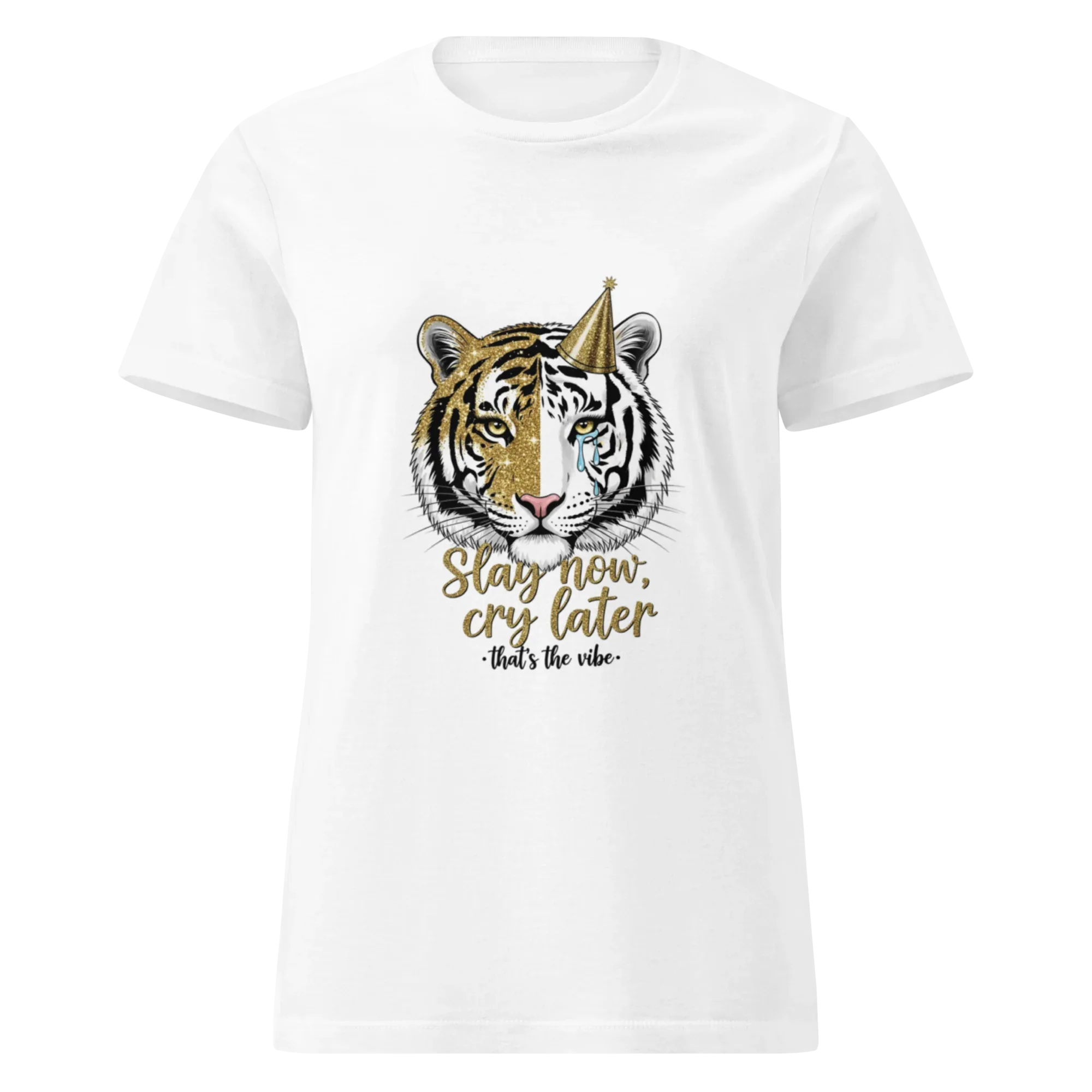 CRY LATER women’s t-shirt - - Printoo Shop -