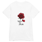 UNTIL THE LAST PETAL FALLS women’s t-shirt - Red / S - Printoo Shop - 8256819_22182