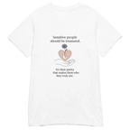 SENSITIVE women’s t-shirt - Azalea / S - Printoo Shop - 3664742_22174