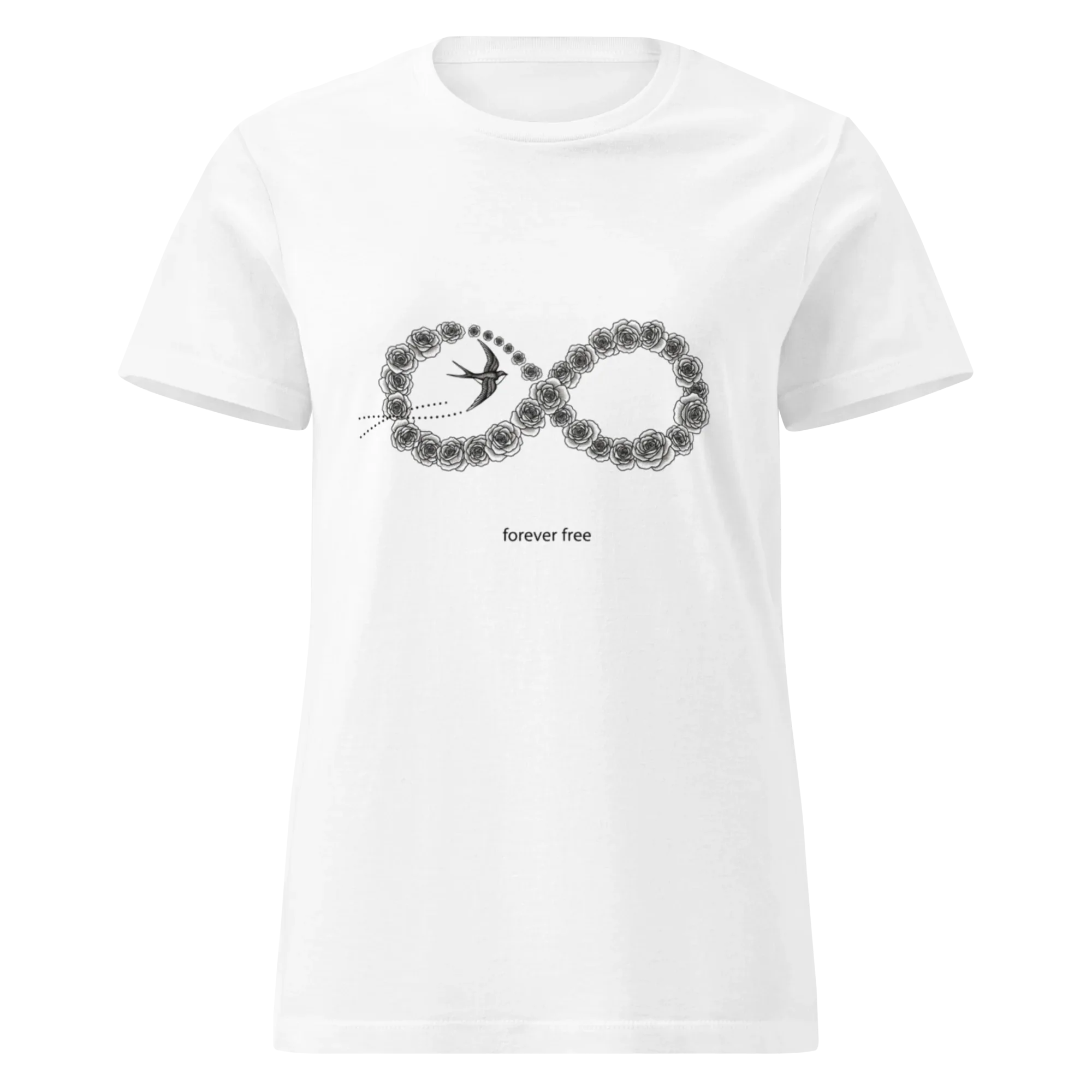 FOREVER IN BLOOM women’s t-shirt - - Printoo Shop -