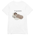 TOO COZY TO FUNCTION women's t-shirt - Heliconia / S - Printoo Shop - 4502510_22177