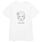 STRONG & SOFT women's t-shirt - Red / S - Printoo Shop - 1012977_22182